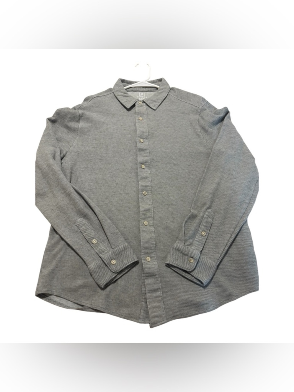 George Greenish Men's Casual Button-Down Shirt